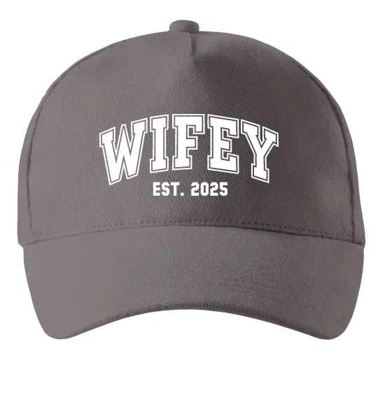 Кепка Wifey est Серый фото