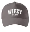 Кепка Wifey est Серый фото