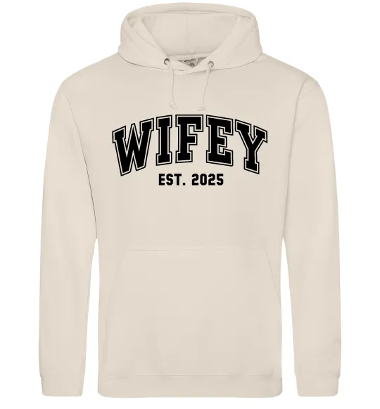 Жіноча толстовка (худі) Wifey est Таш фото