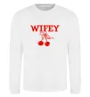 Свитшот Wifey chery Белый фото