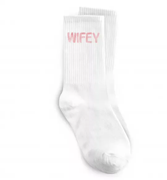 Носки Wifey Белый фото