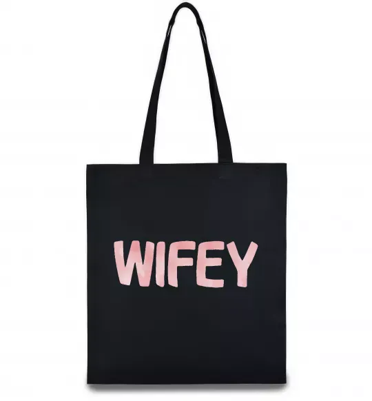 Эко-сумка Wifey Черный фото