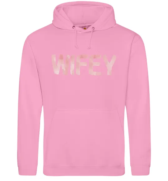 Жіноча толстовка (худі) Wifey Рожевий фото