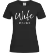 Женская футболка Wife est Черный фото