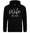 Жіноча толстовка (худі) Wife est Чорний фото