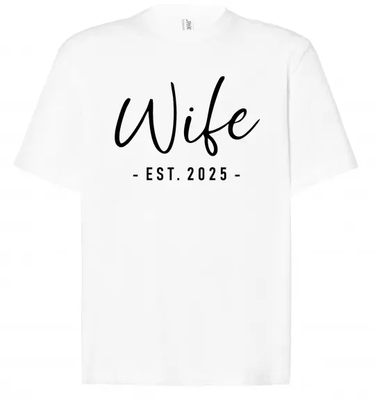 Футболка Оверсайз Wife est Белый фото