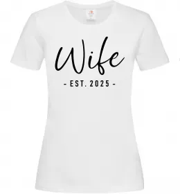 Женская футболка Wife est Белый фото