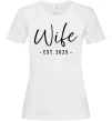 Женская футболка Wife est Белый фото