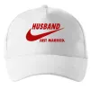 Кепка Husband just married Белый фото