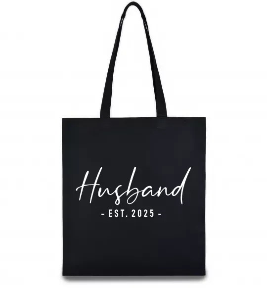 Эко-сумка Husband est Черный фото