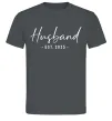 Мужская футболка Husband est Графит фото