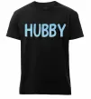 Мужская премиум футболка Hubby Черный фото