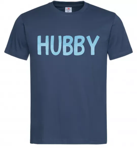 Мужская футболка Hubby Темно-синий фото