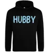 Мужская толстовка (худи) Hubby Черный фото