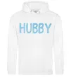 Мужская толстовка (худи) Hubby Белый фото