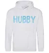 Мужская толстовка (худи) Hubby Серый меланж фото