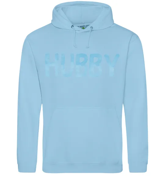 Чоловіча толстовка (худі) Hubby Блакитний фото