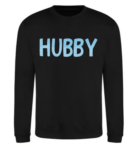 Свитшот Hubby Черный фото