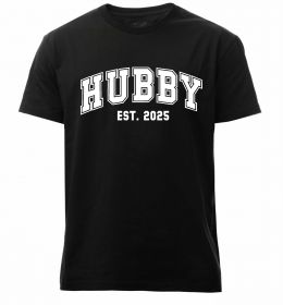 Мужская премиум футболка Hubby est