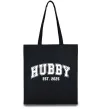 Еко-сумка Hubby est Чорний фото
