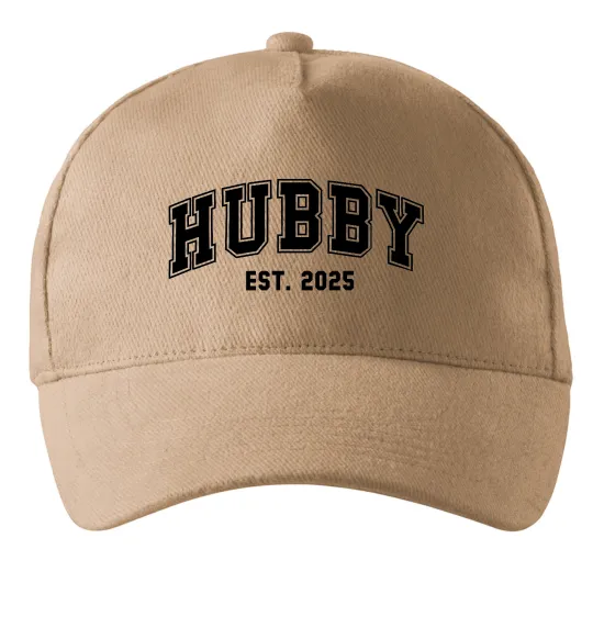 Кепка Hubby est Песочный фото