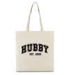 Еко-сумка Hubby est Бежевий фото