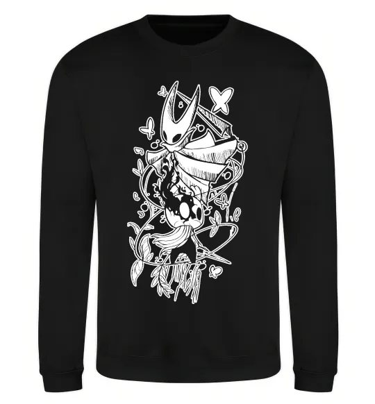 Свитшот Hollow knight Черный фото
