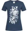 Жіноча футболка Hollow knight Темно-синій фото