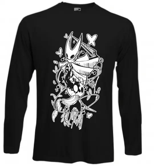 Лонгслив Hollow knight Черный фото