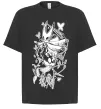Футболка Оверсайз Hollow knight Черный фото