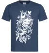 Мужская футболка Hollow knight Темно-синий фото