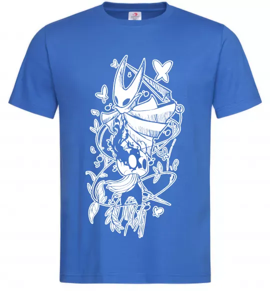 Мужская футболка Hollow knight Ярко-синий фото