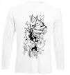 Лонгслив Hollow knight Белый фото