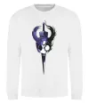 Свитшот Hollow knight меч Белый фото