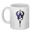 Чашка керамическая Hollow knight меч Белый Чашка керамическая Hollow knight меч Белый фото