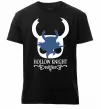 Мужская премиум футболка Hollow knight лицар Черный фото