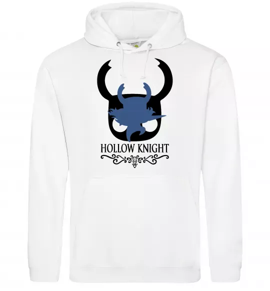 Женская толстовка (худи) Hollow knight лицар Белый фото