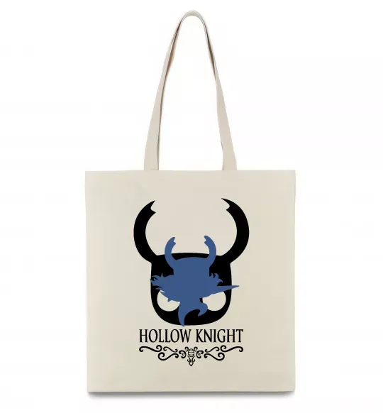 Эко-сумка Hollow knight лицар Бежевый фото