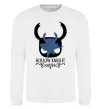 Свитшот Hollow knight лицар Белый фото