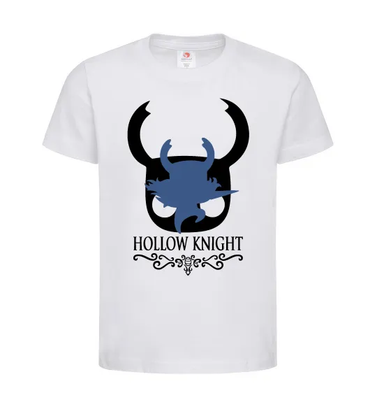 Дитяча футболка Hollow knight лицар Білий фото