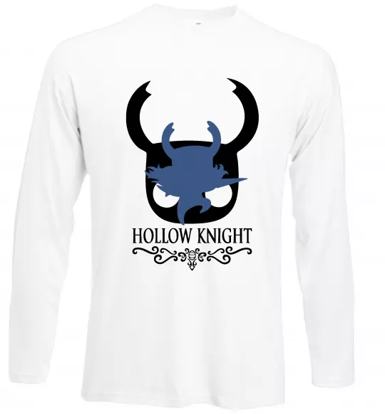 Лонгслів Hollow knight лицар Білий фото