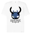 Футболка Оверсайз Hollow knight лицар Белый фото