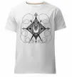 Мужская премиум футболка Hollow knight game Белый фото