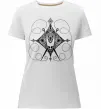 Женская премиум футболка Hollow knight game Белый фото