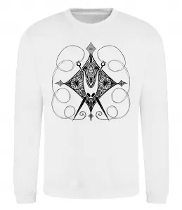 Свитшот Hollow knight game Белый фото