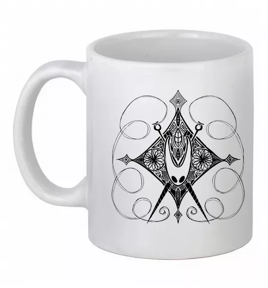 Чашка керамическая Hollow knight game Белый фото