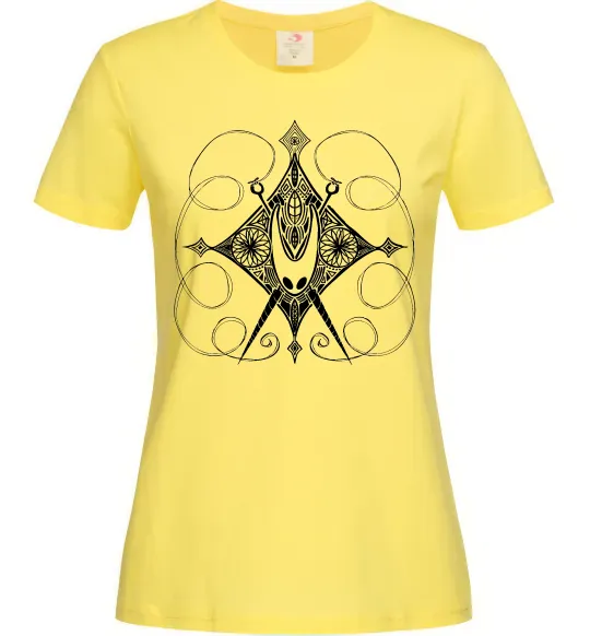 Жіноча футболка Hollow knight game Лимонний фото