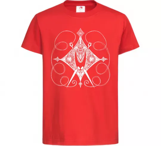 Детская футболка Hollow knight game Красный фото