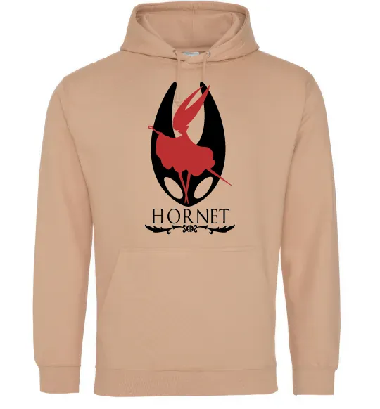 Жіноча толстовка (худі) Hollow knight Hornet Пісочний фото