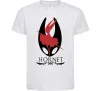 Детская футболка Hollow knight Hornet Белый фото
